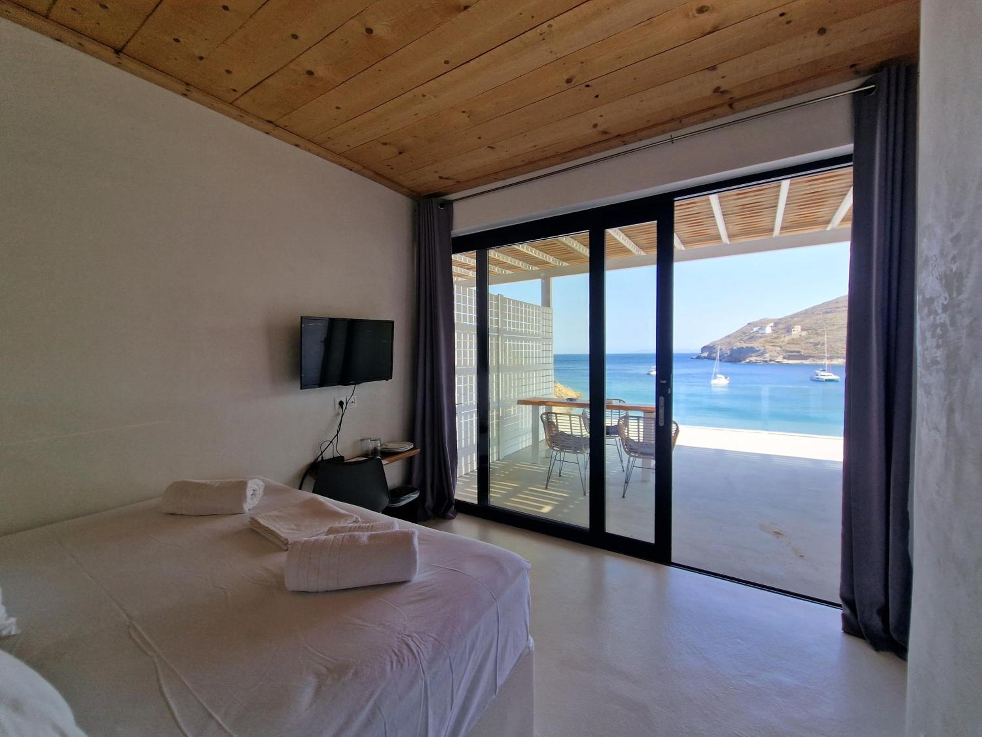 Spathi Beach Suites Kea Oda fotoğraf