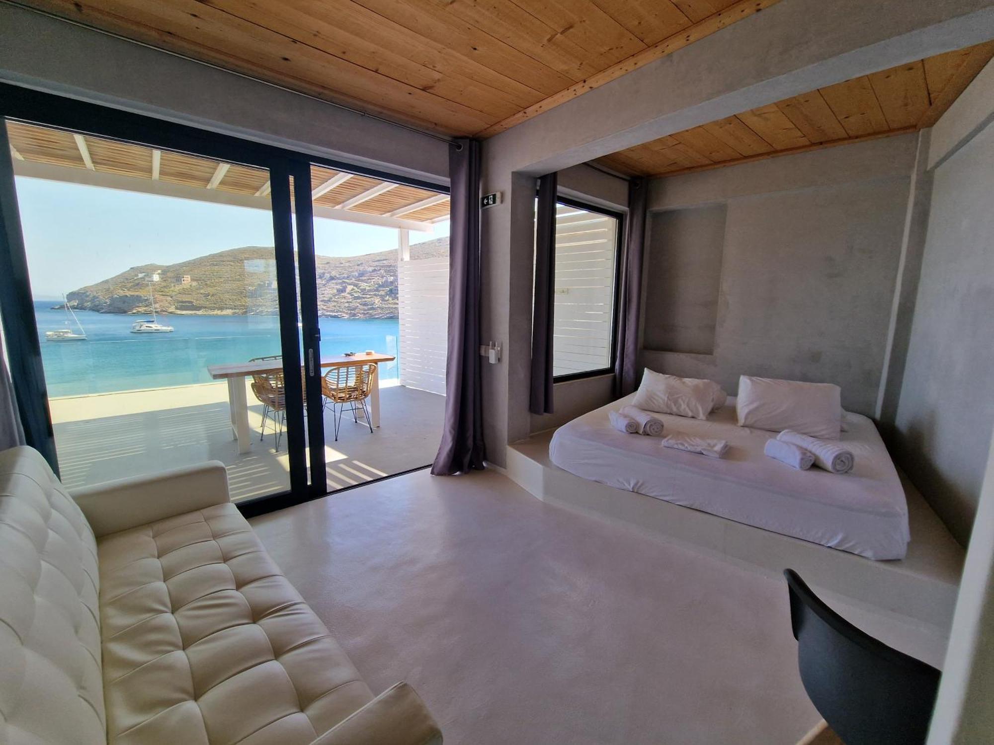 Spathi Beach Suites Kea Oda fotoğraf