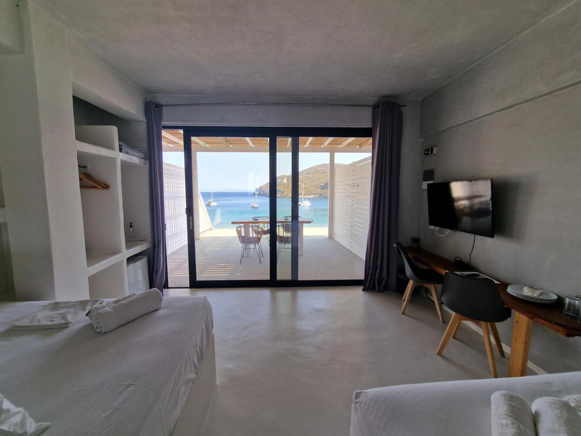 Spathi Beach Suites Kea Oda fotoğraf