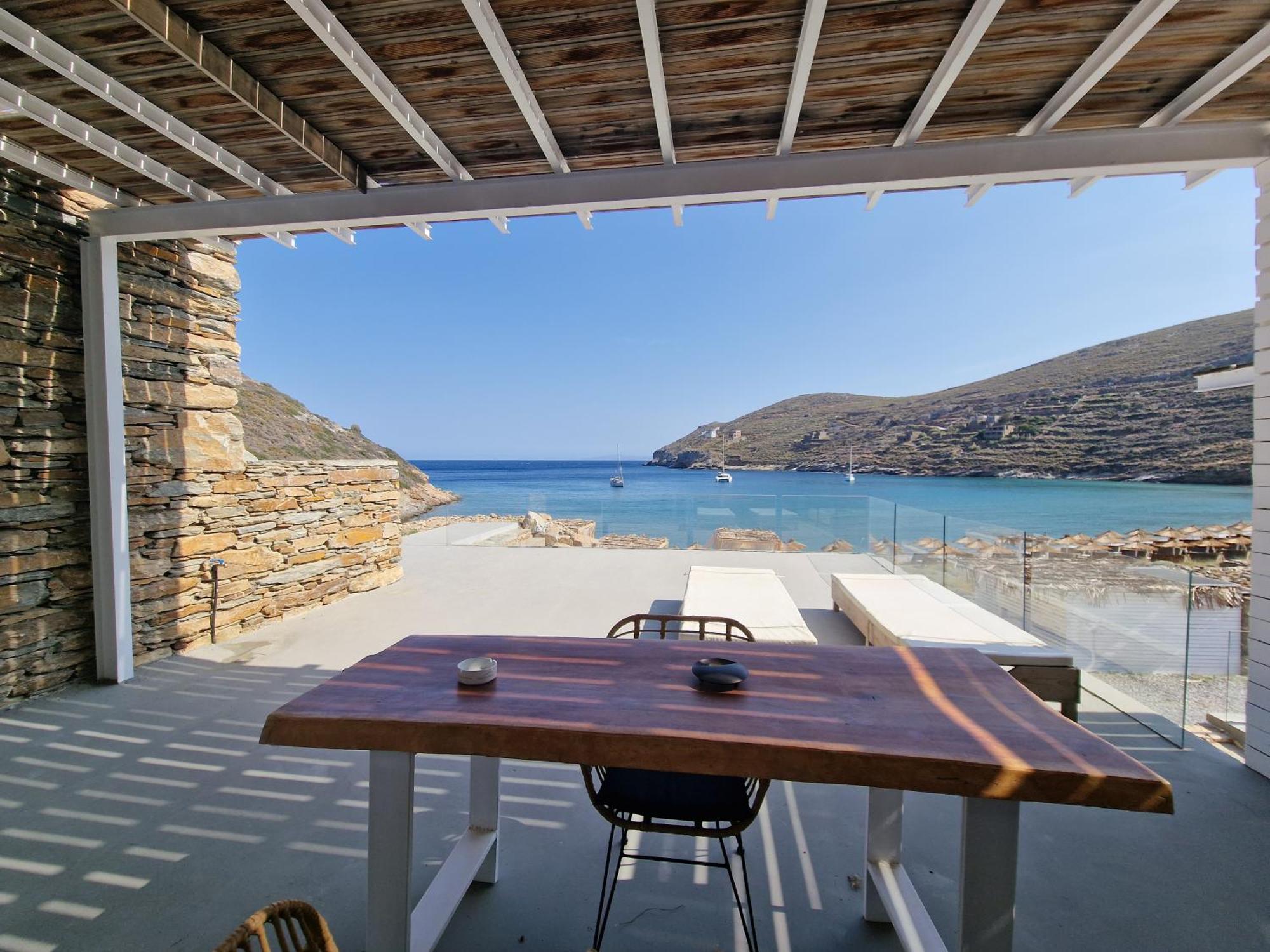 Spathi Beach Suites Kea Oda fotoğraf