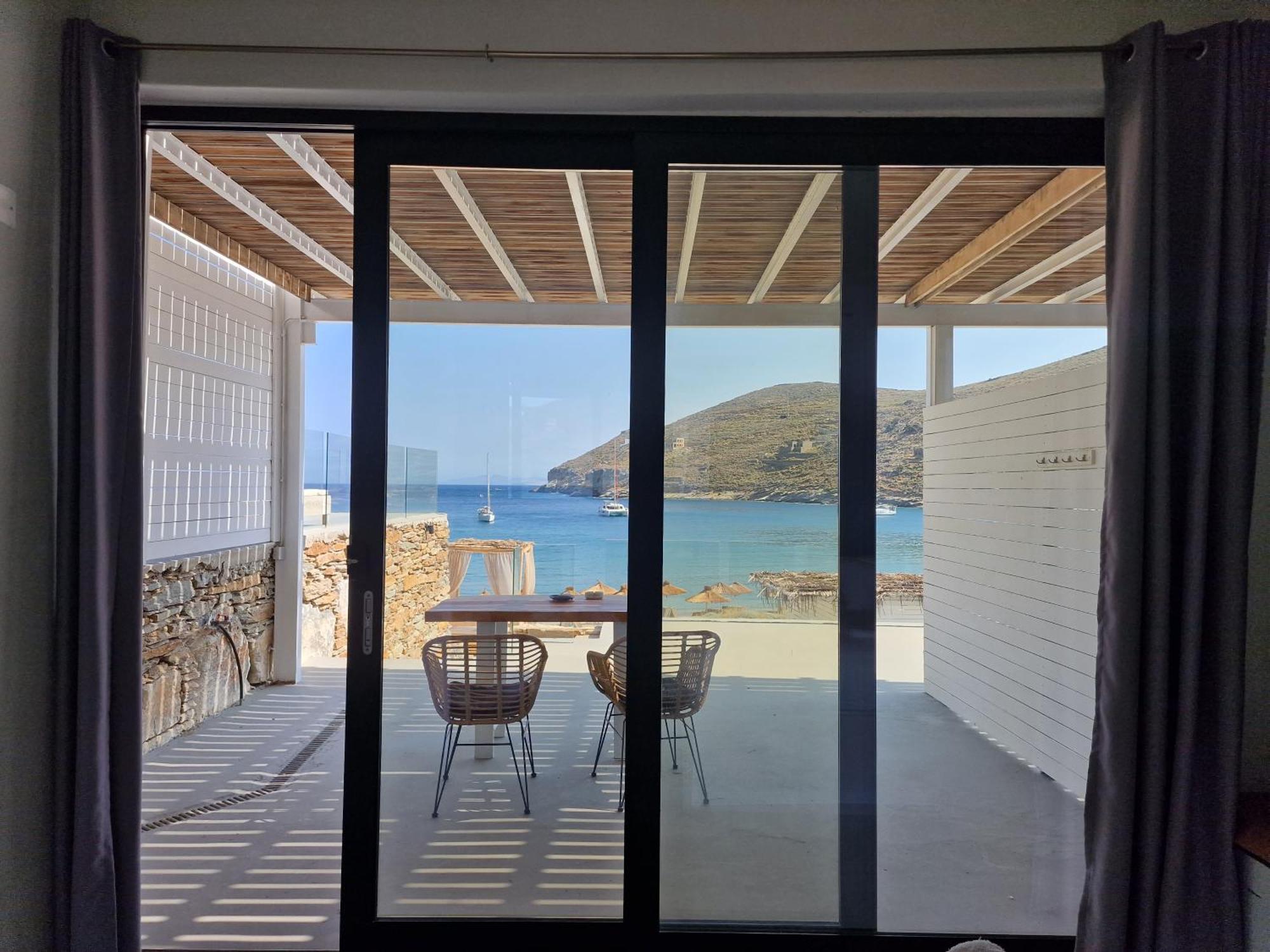 Spathi Beach Suites Kea Oda fotoğraf