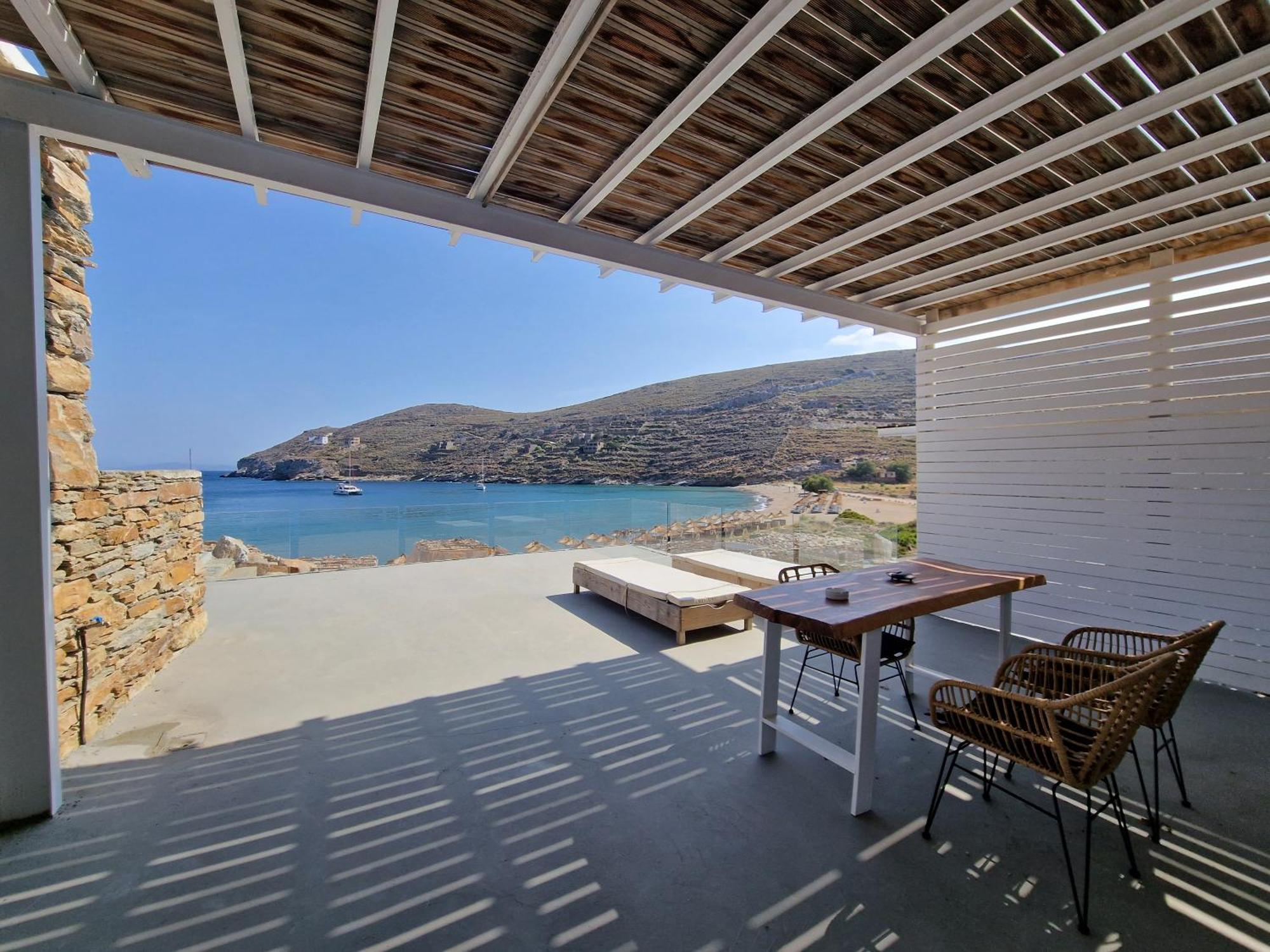 Spathi Beach Suites Kea Oda fotoğraf