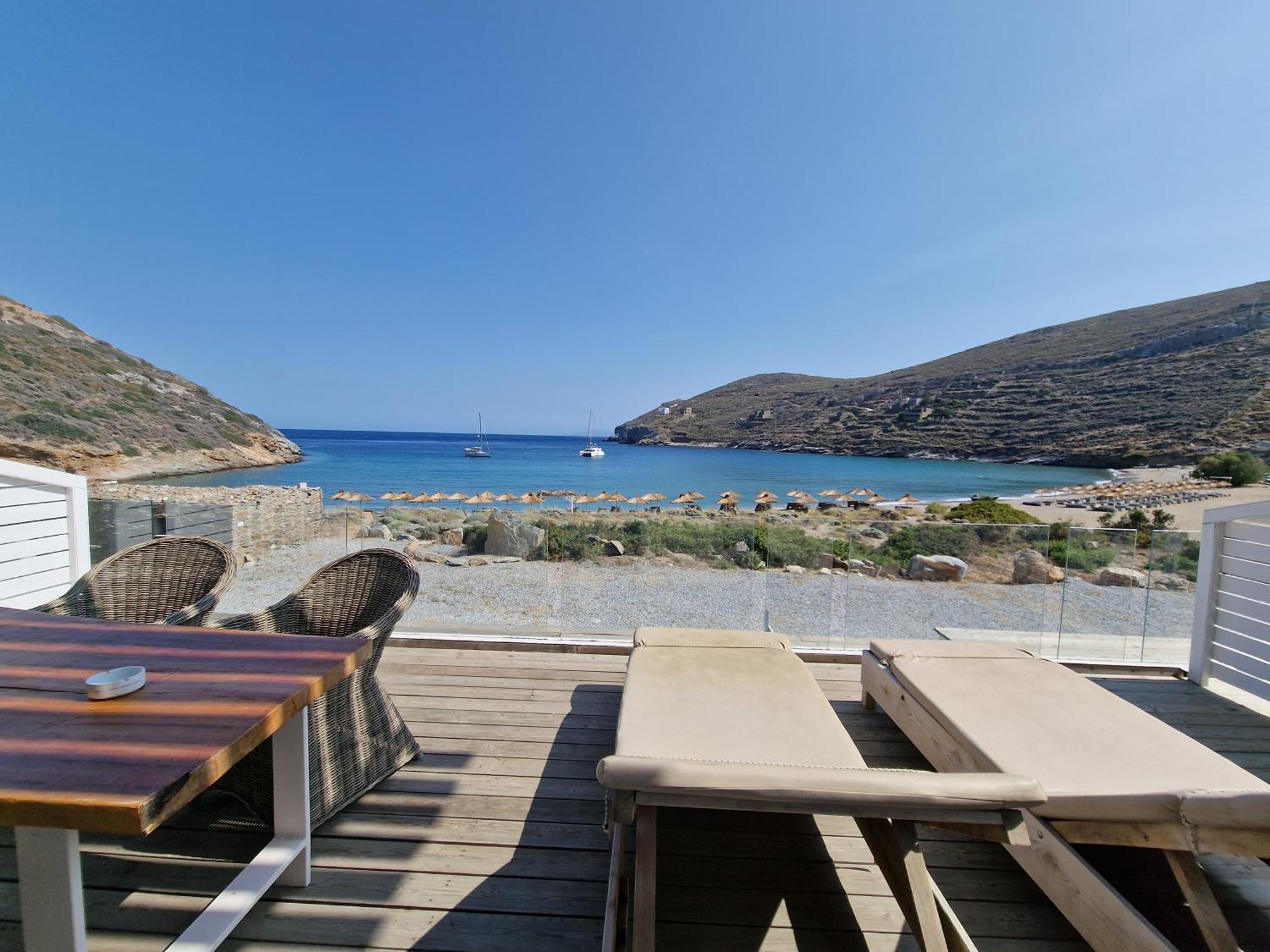 Spathi Beach Suites Kea Oda fotoğraf